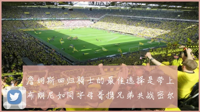 詹姆斯回归骑士的最佳选择是带上布朗尼如同字母哥携兄弟共战密尔沃基